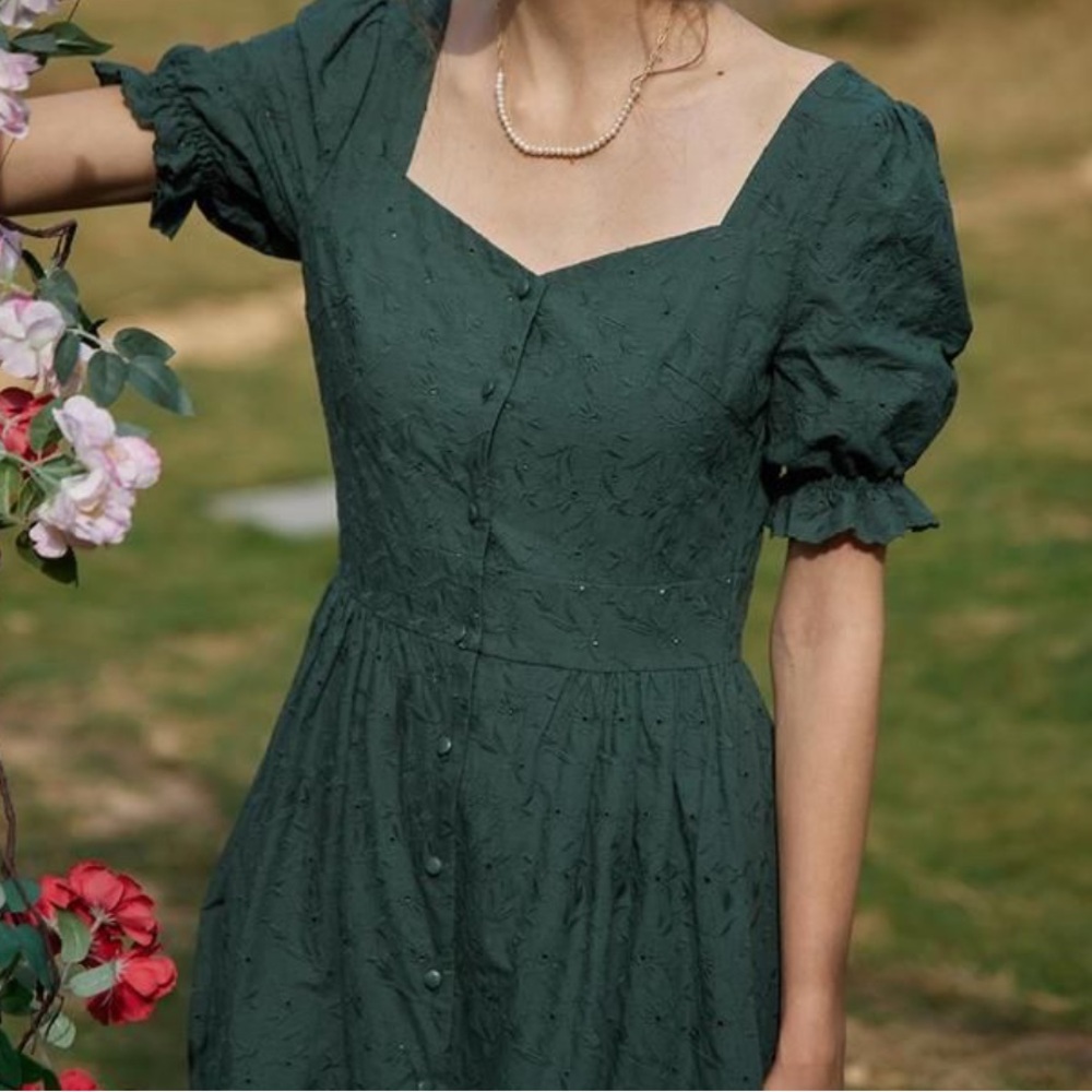 Elegant Green Dress